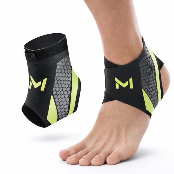 Ankle Fit supportive ankle guard in green